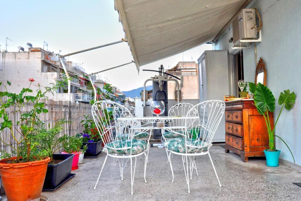 אתונה Koukakis Sunshine Roof Apartment מראה חיצוני תמונה